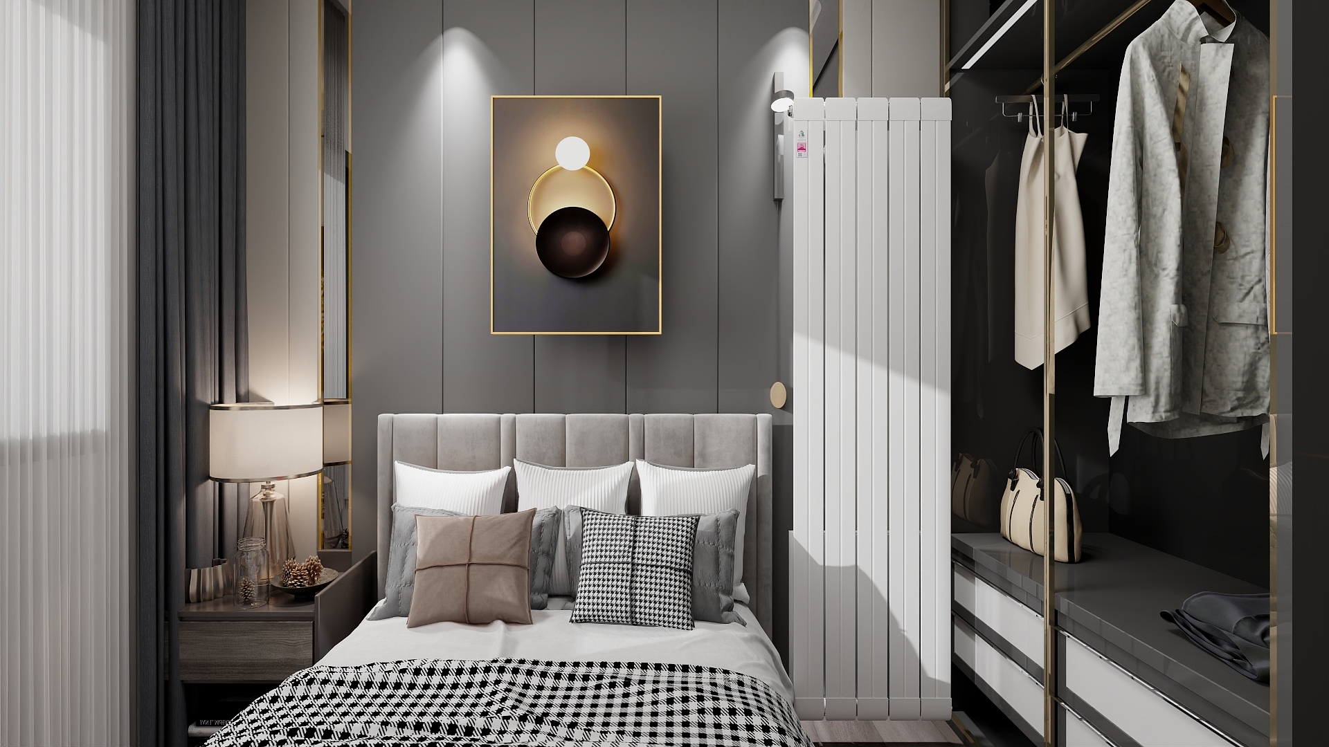 鋼制暖氣片板式